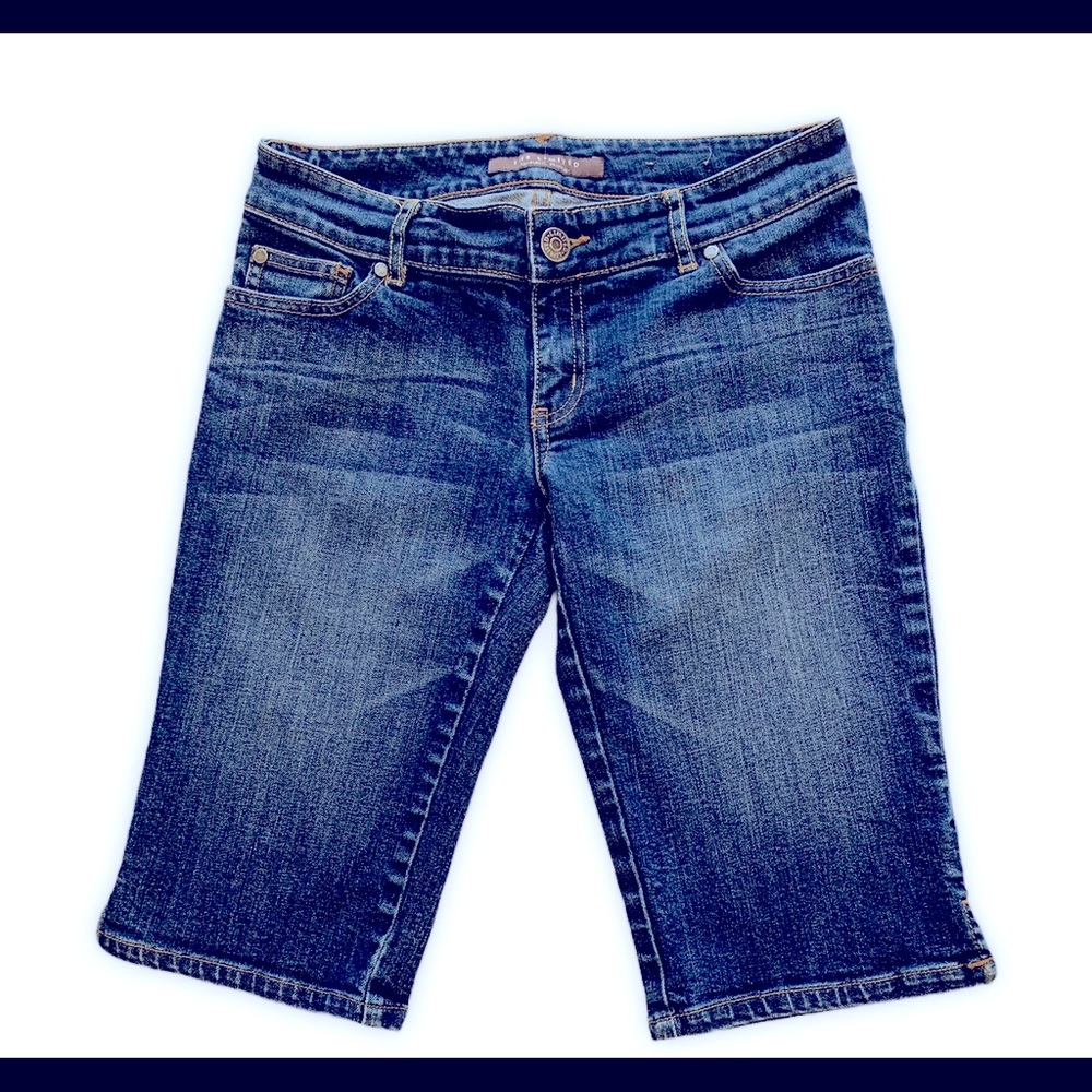 The Limited Jeans Bermuda Long Shorts Sz 4